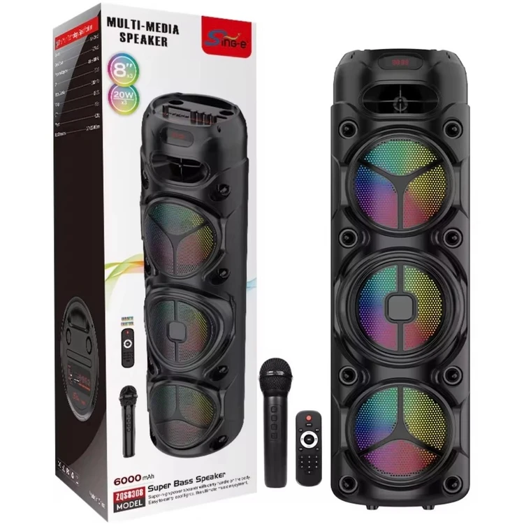 اسپیکر بلوتوثی قابل حمل ZQS 8308