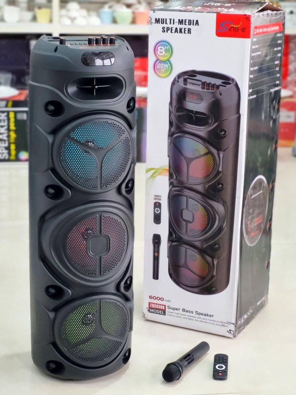 اسپیکر بلوتوثی قابل حمل ZQS 8308